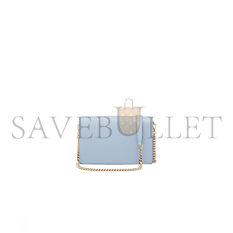 PRADA SAFFIANO LEATHER SHOULDER BAG 1BD318 (21.5*14*4cm)